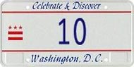 DC license plate