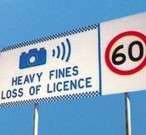 Sydney speed camera sign