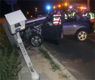 Belgium speed camera crash