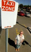 Bus stop in Shepparton