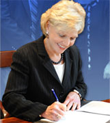 Gov. Bev Perdue