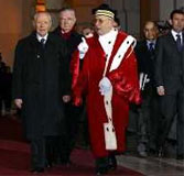 Roberto Castelli at opening of Supreme Court