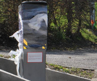 Cellophane speed camera