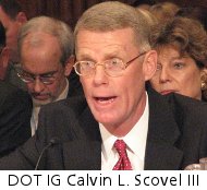 US DOT Inspector General Calvin L. Scovel III