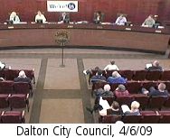 Dalton City Council, 4/6/09