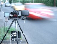 Mobile speed camera