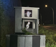 Stock German speed camera image