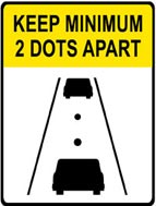 Washington 2 dots 2 safety sign