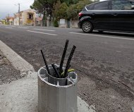 Beheaded French speed camera