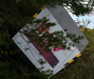 Flipped speed camera