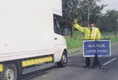 Garda Checkpoint