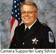 Camera supporter Gary Schira