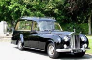 Rolls Royce hearse