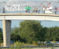 Impeach Obama sign