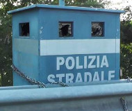 Highway box in Italy