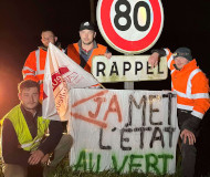 Protesters in France