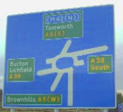 M6 Sign