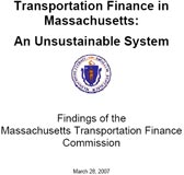 Transportation Finance Commission Report