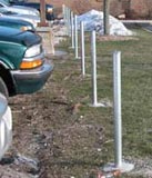 Removed parking meters