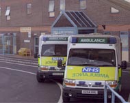 NHS ambulance