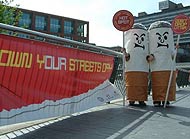 Manchester green advertisements