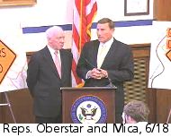 Reps. Oberstar and Mica