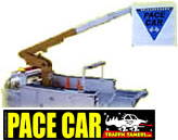 Pace car sticker