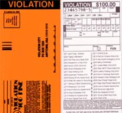 Parking ticket