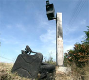 Poland speed camera remains