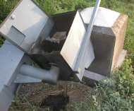 Polish speed camera attacked