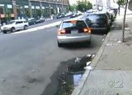 Mid-block ramp