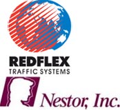 Redflex and Nestor logos