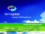 TerraPass sticker
