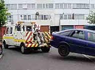 Towed vehicle