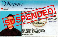 Virginia suspended license