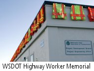 WSDOT highway worker memorial