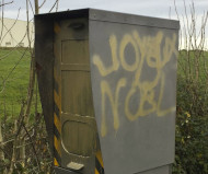 Christmas Decorated Speed Camera